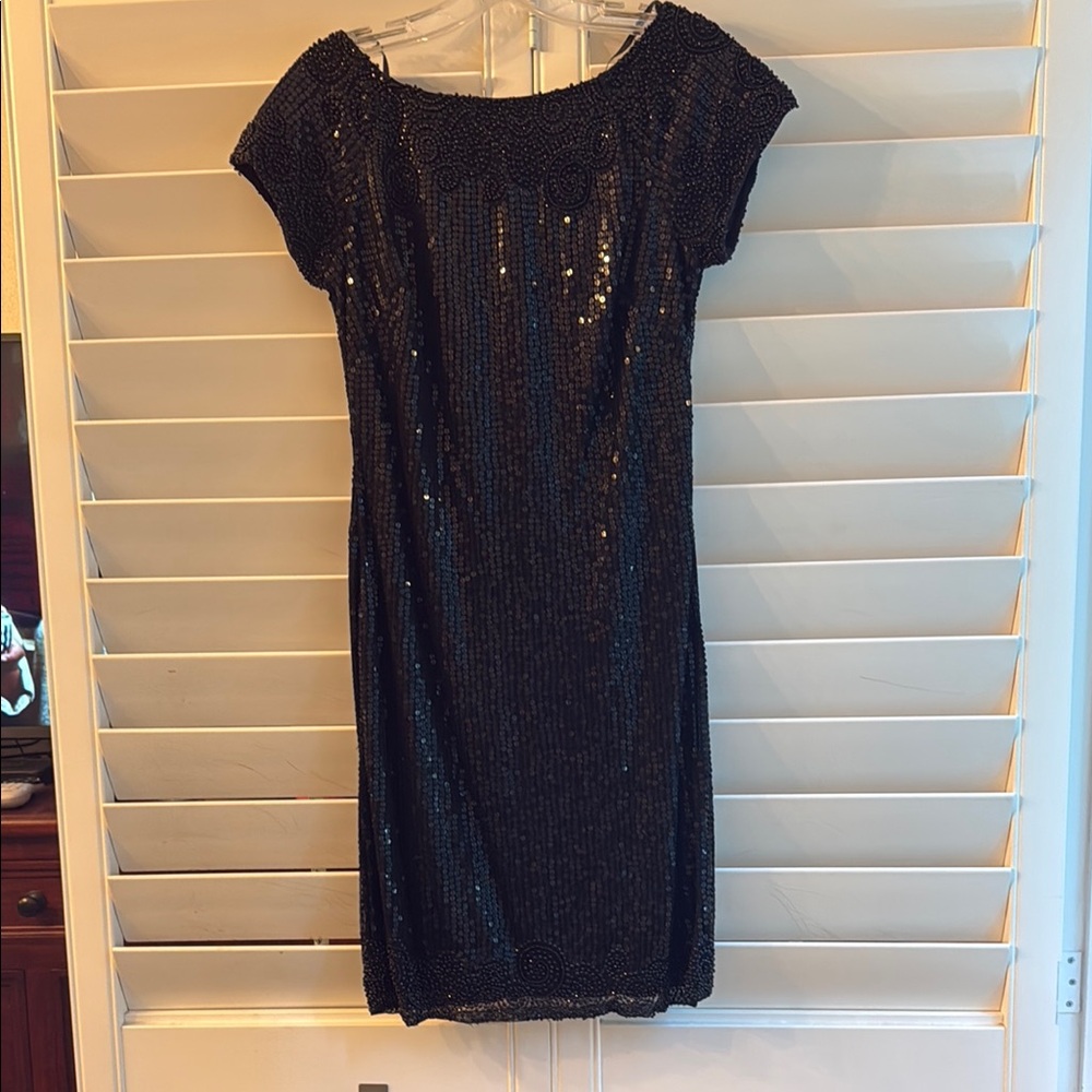 Beaded Aidan Mattox cocktail Dress